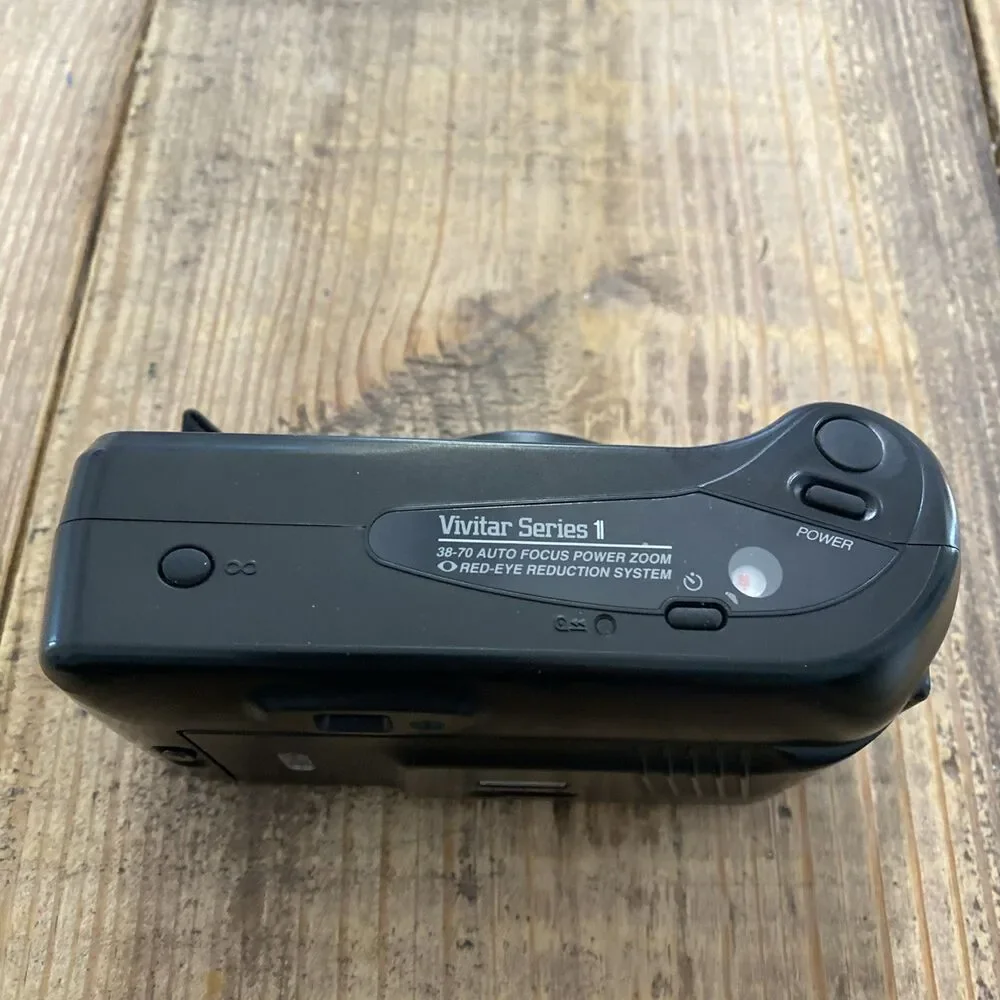 Vivitar Series 1 460 PZ Power Zoom 38 to 70mm AF Point and Shoot Film Camera